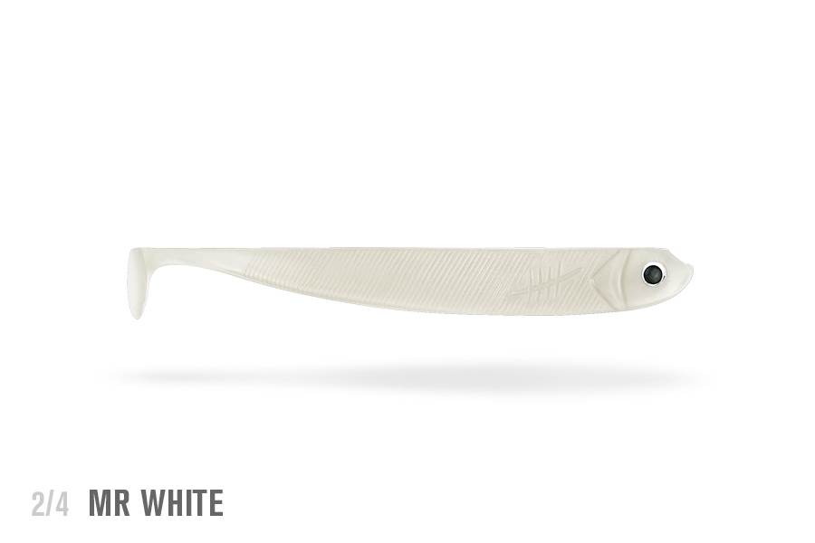 Produktfoto des Gummifisch White 12,5cm